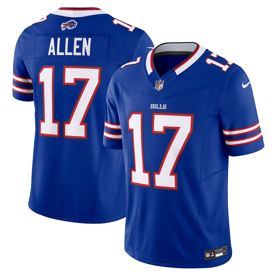 Men's Buffalo Bills Josh Allen Nike Red Vapor F.U.S.E. Limited Jersey