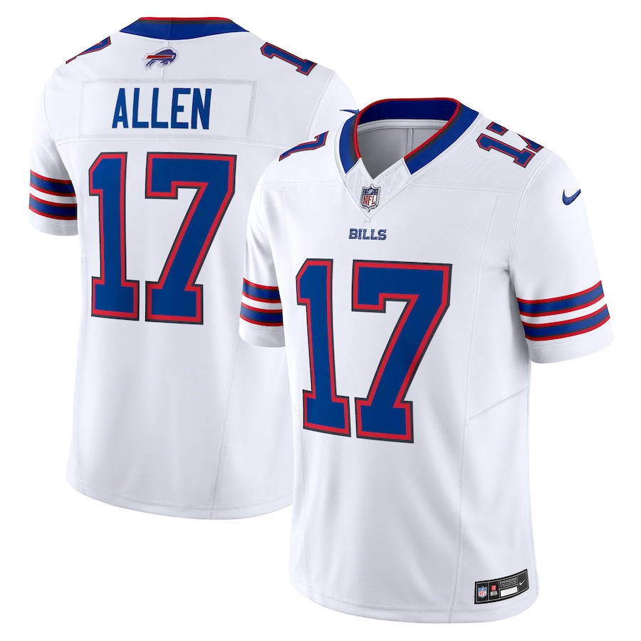 Men's Buffalo Bills Josh Allen Nike Red Vapor F.U.S.E. Limited Jersey