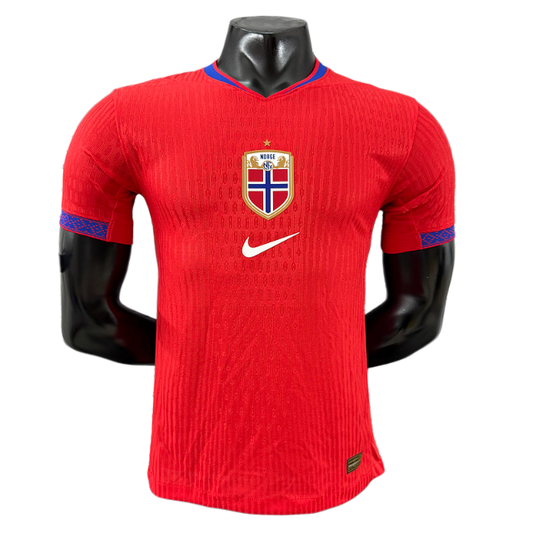 25-26 Men Version Norway women's home Player Version soccer jersey