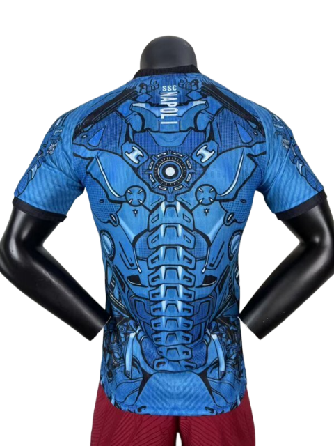 25-26 Napoli blue Coca Cola Player version jersey