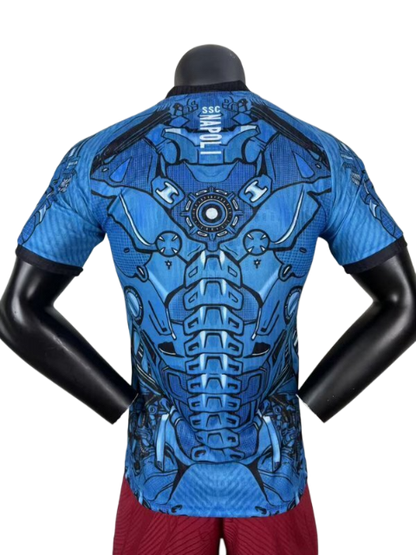 25-26 Napoli blue Coca Cola Player version jersey