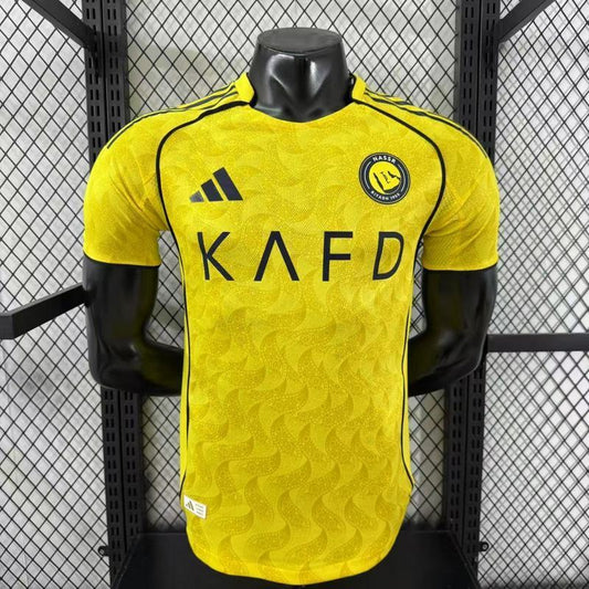 25-26 Al-Nassr home player version soccer jersey