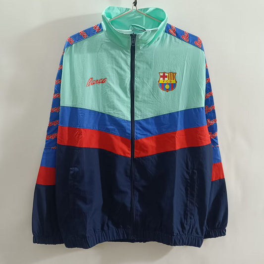 25-26 BAR retro blue green red Windbreaker